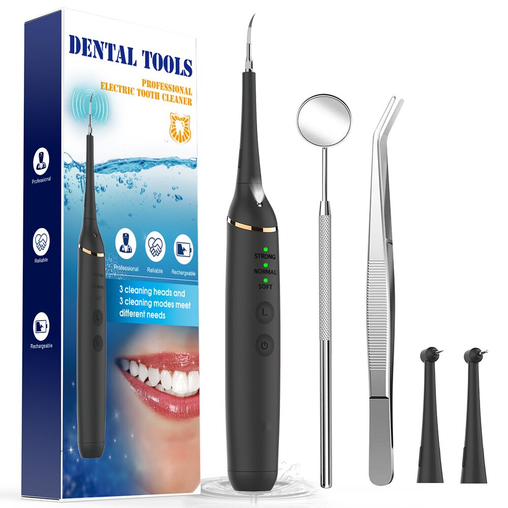 Teeth Whitening Led Kit - LED Electric Sonic Scaler Toothbrush Set
