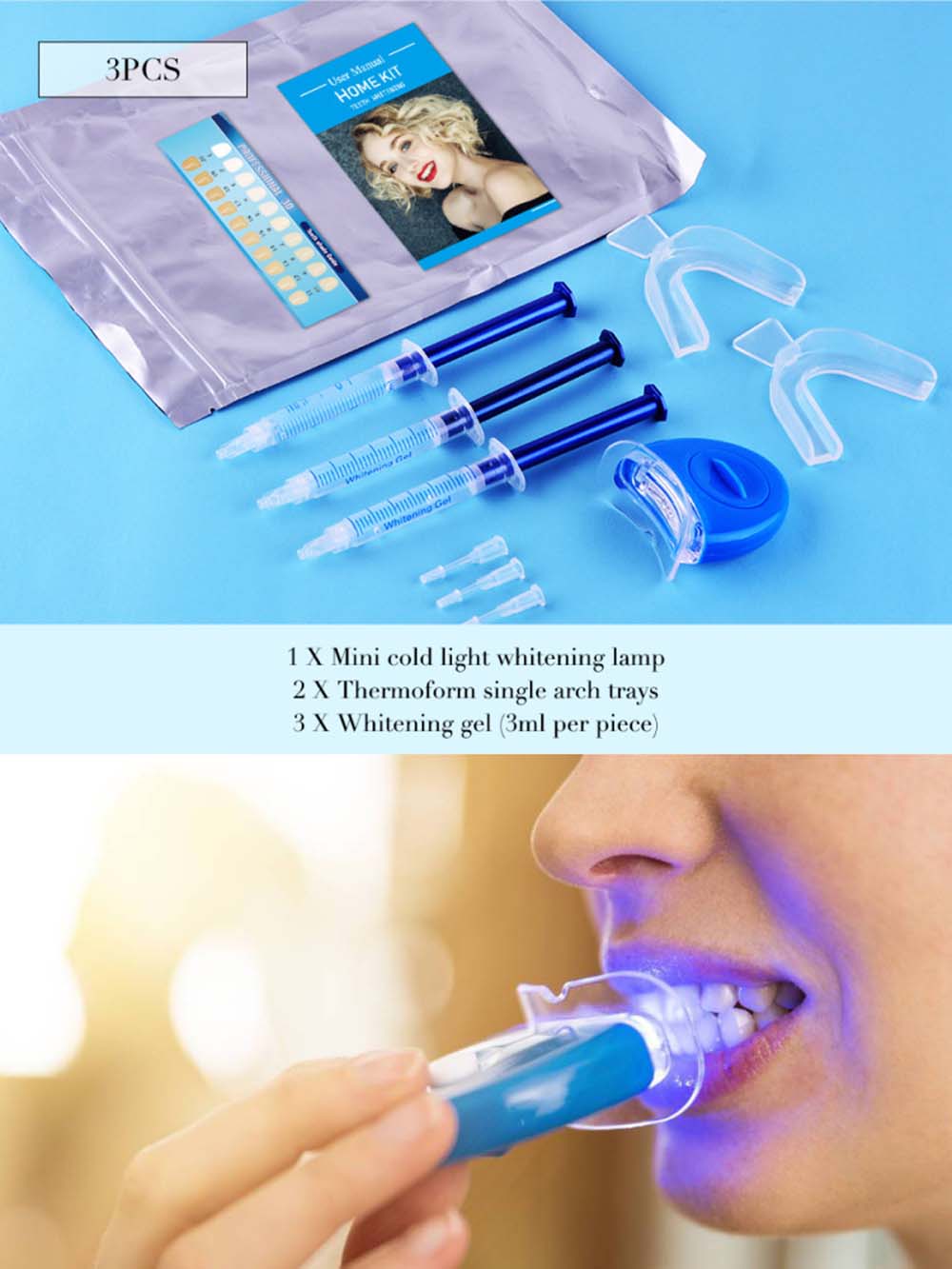 Teeth Whitening/Bleaching - Top Quality Peroxide Teeth Whitening Gel