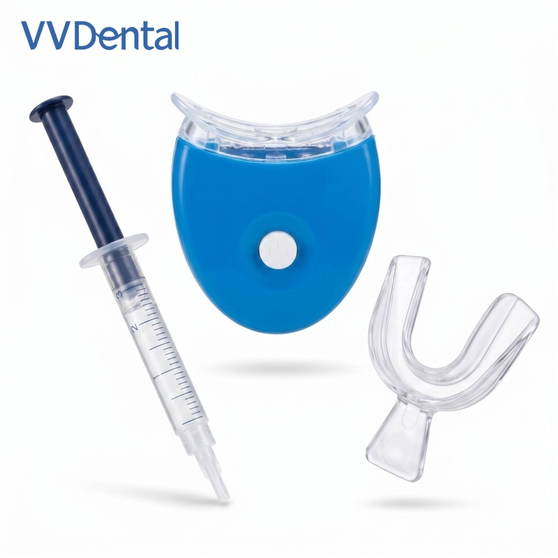 Teeth Whitening Led Kit - Portable Tooth Bleaching Kit Single LED