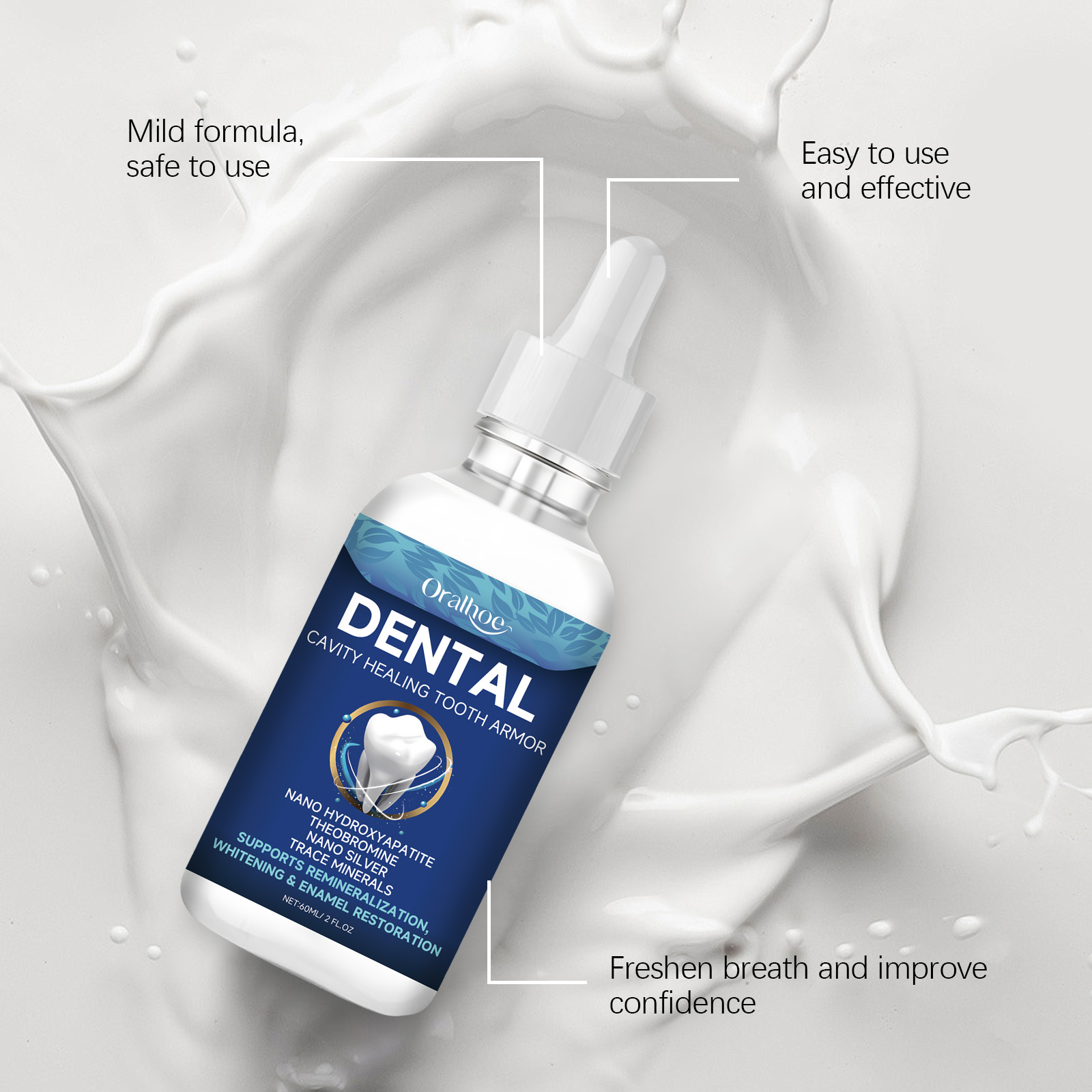 Oralhoe Teeth Brighten Serum L - огляд і ціна Teeth Whitening Products