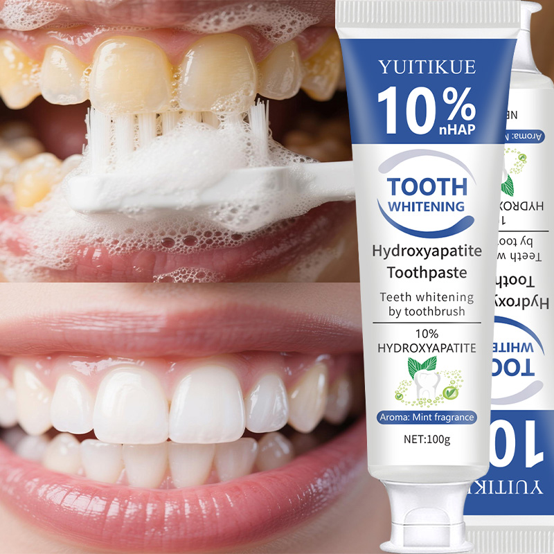 YUITIKUE 10% NHAP Hydroxyapati - огляд і ціна Teeth Whitening Toothpaste