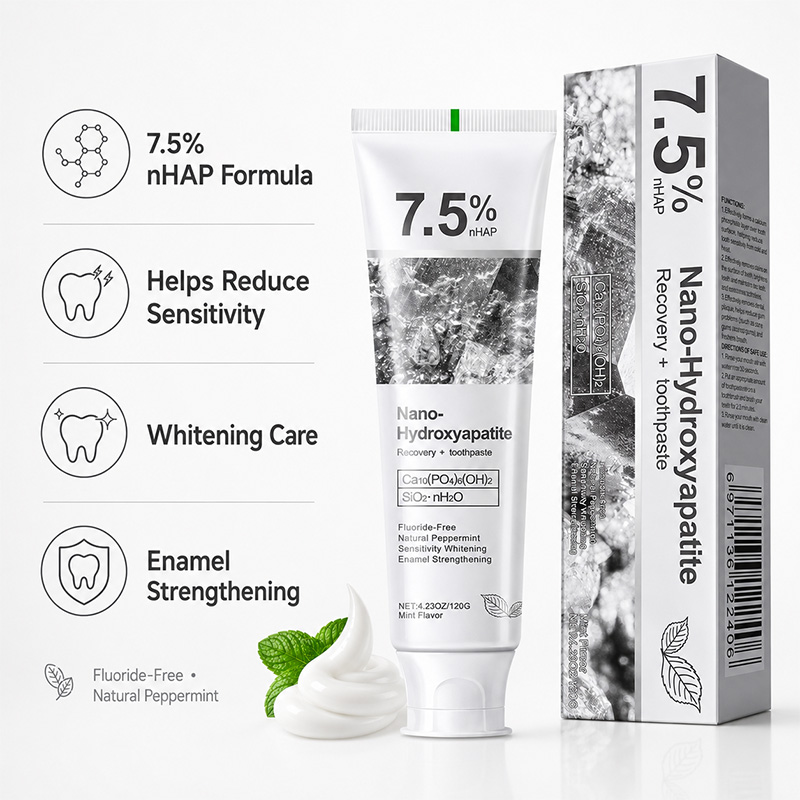 5/6Pcs 7.5% nHAP Nano Hydroxya - огляд і ціна Teeth Whitening Toothpaste