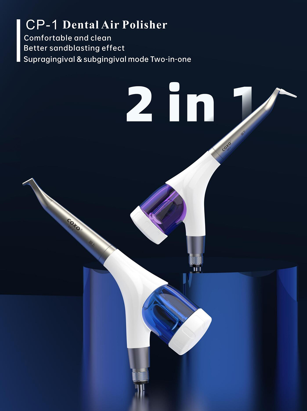 COXO CP-1 Dental Air Polisher  - огляд і ціна Teeth Whitening Products