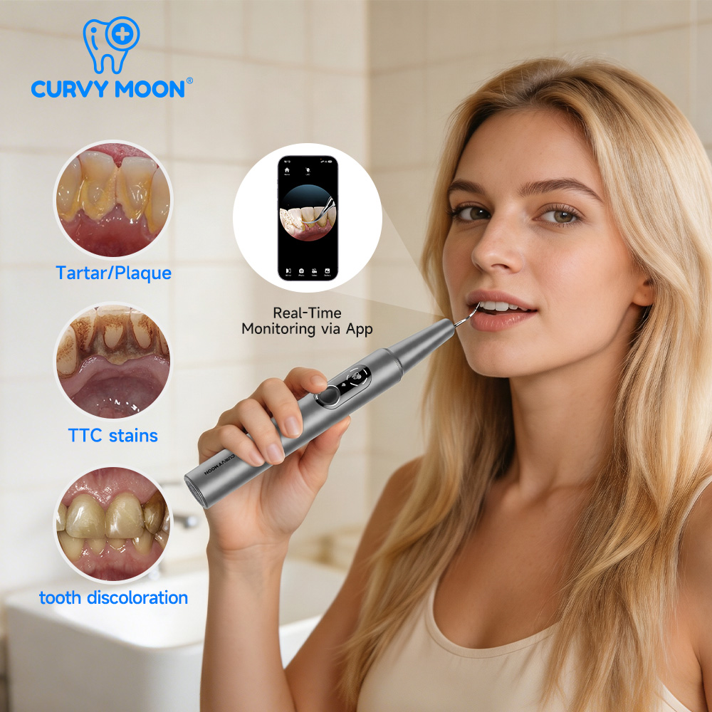 CURVY MOON Visible Electric Ul - огляд і ціна Teeth Whitening Products