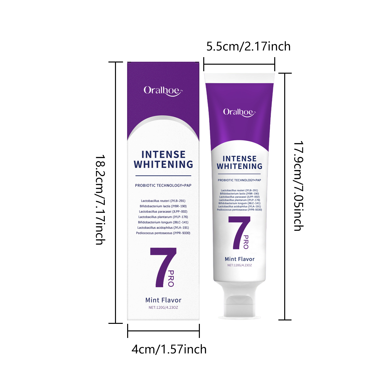 Oralhoe Brighten Teeth Whiteni - огляд і ціна Teeth Whitening Treatment
