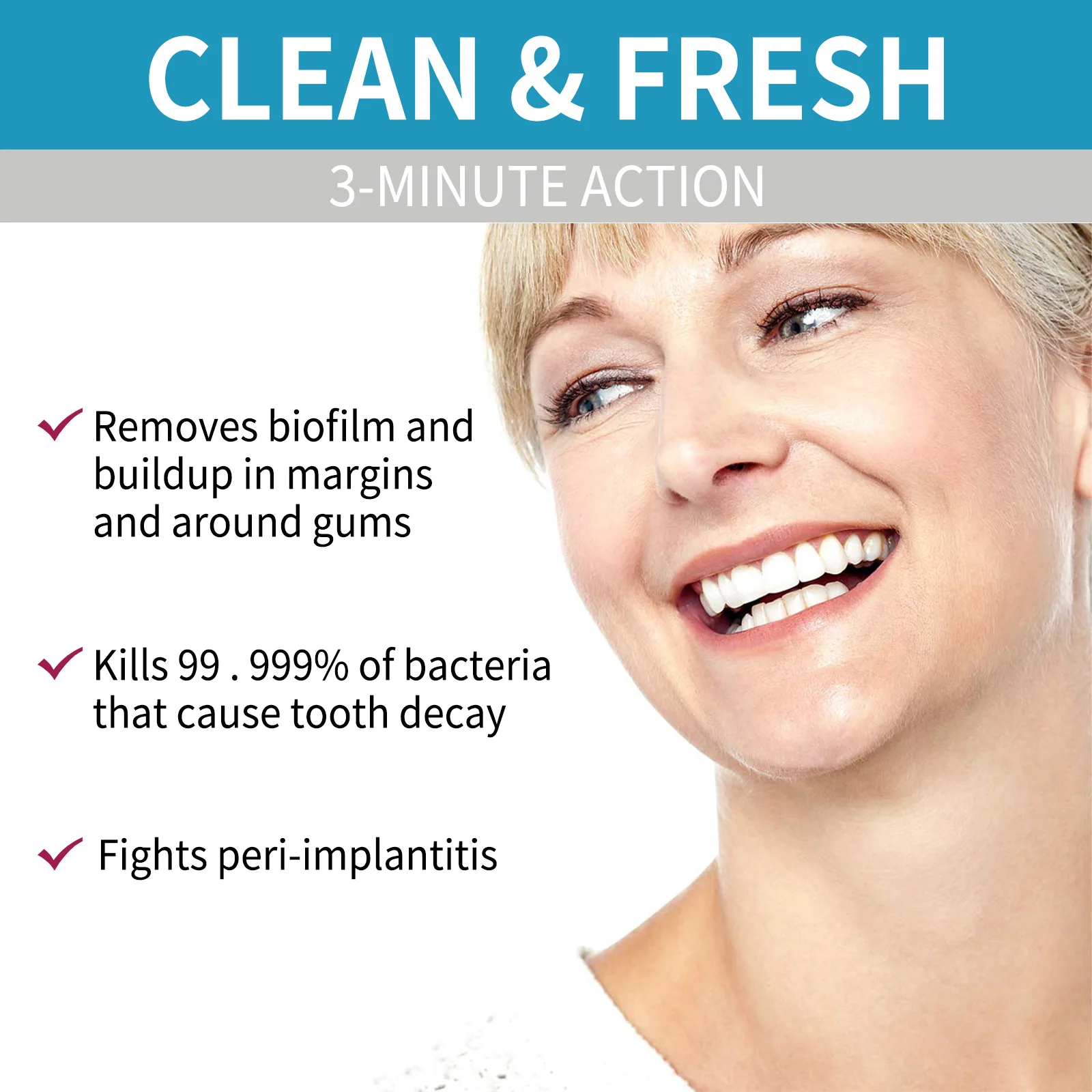 Aligner Denture Cleaner Foam D - огляд і ціна Teeth Whitening Toothpaste