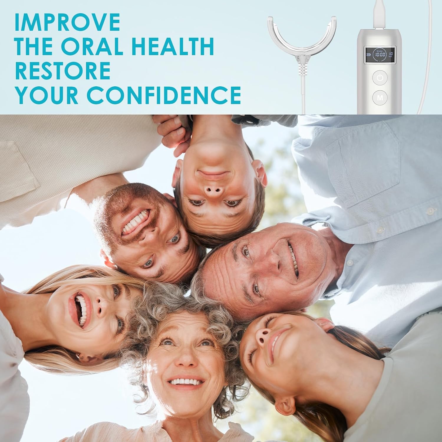 Teeth Whitening Accelerator 16 - огляд і ціна Teeth Whitening Led Kit