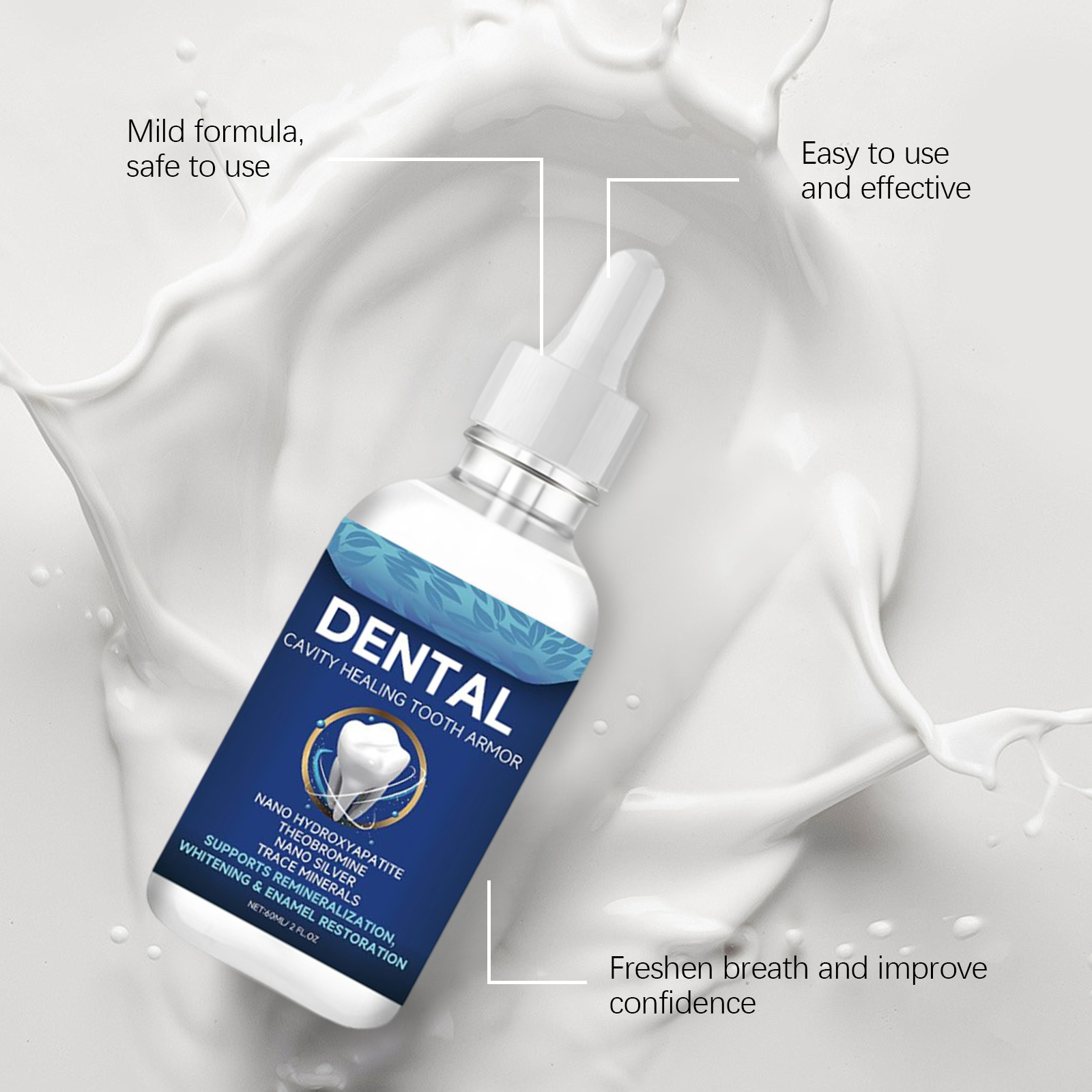 60ml Nano Hydroxyapatite Tooth - огляд і ціна Teeth Whitening Treatment