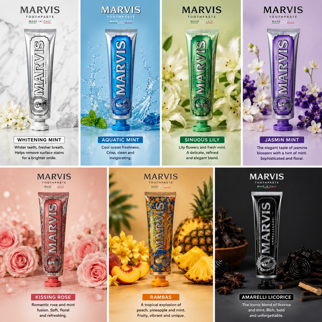 Marvis Mint Toothpaste Premium - огляд і ціна Teeth Whitening Toothpaste