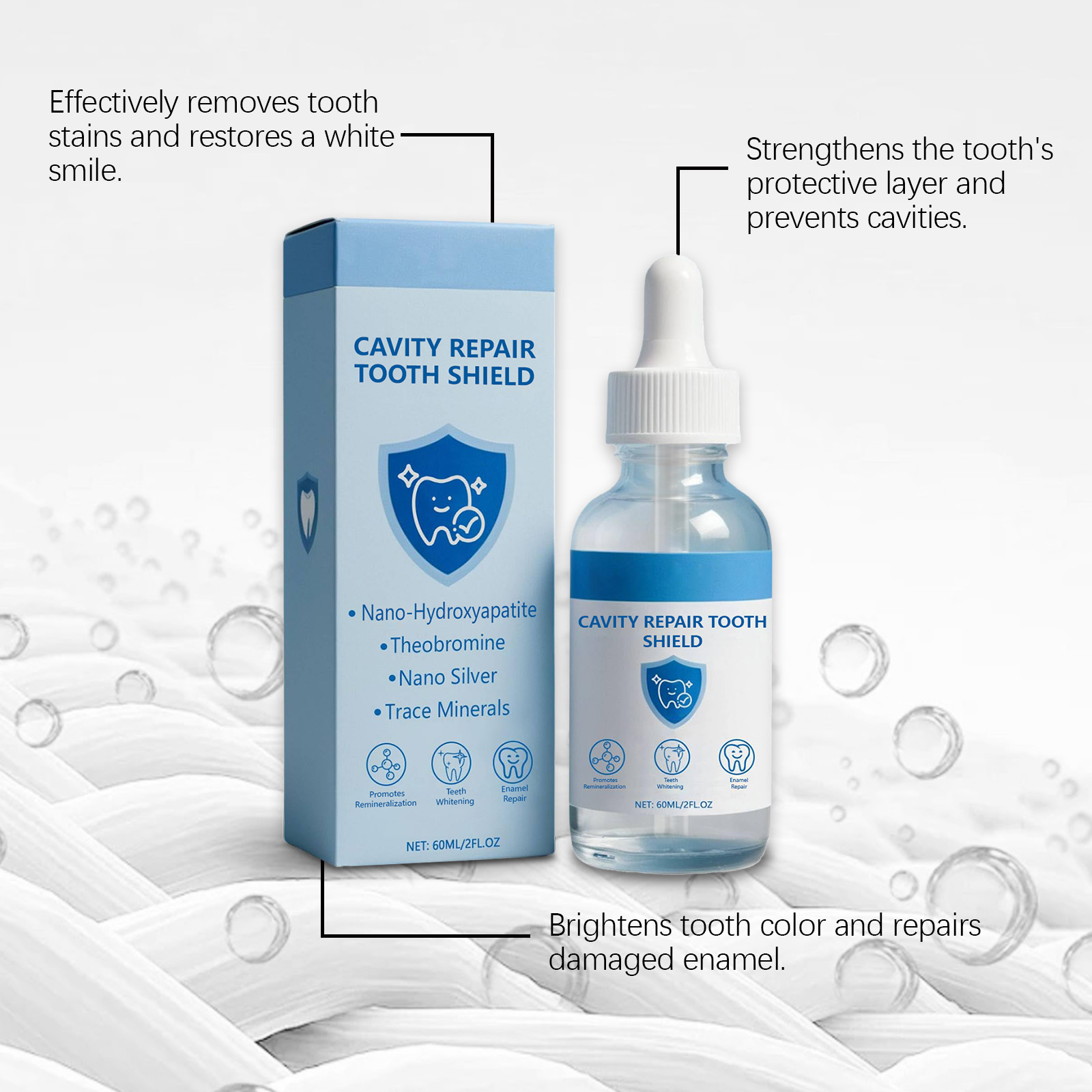 60ml Tooth Whitening Polish Te - огляд і ціна Teeth Whitening Products