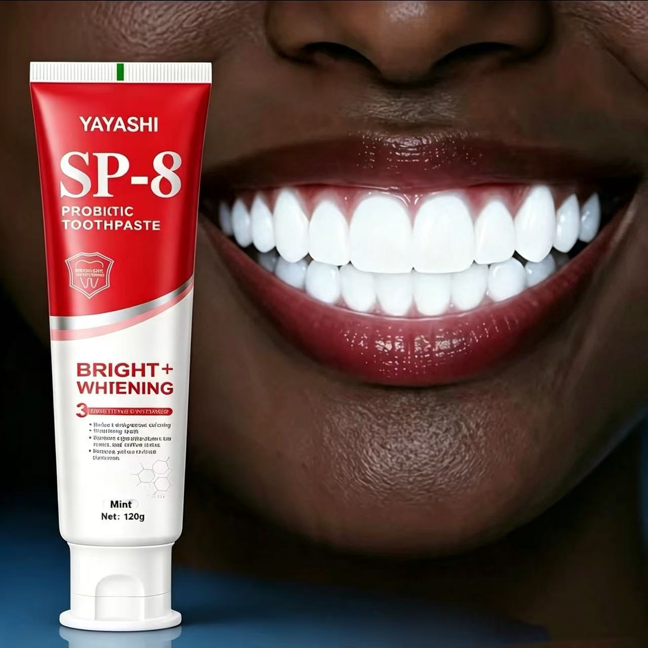 YAYASHI SP-8 Probiotic Whiteni - огляд і ціна Teeth Whitening Toothpaste