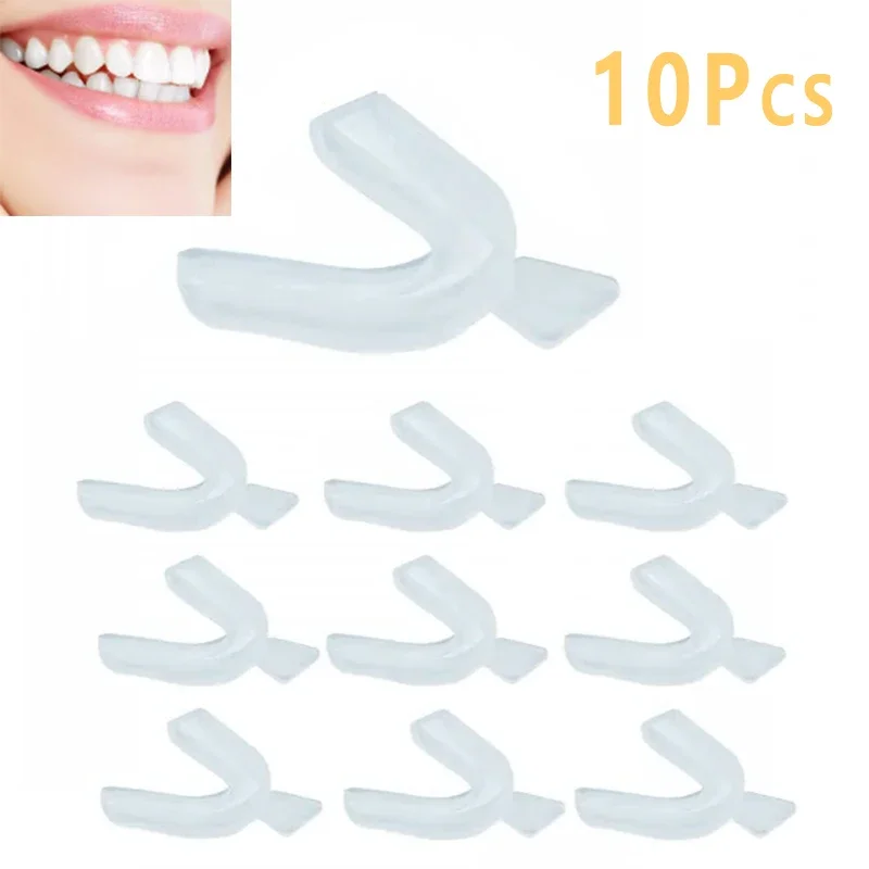 10Pcs Silicone Mouth Guard Tee - огляд і ціна Teeth Whitening Products