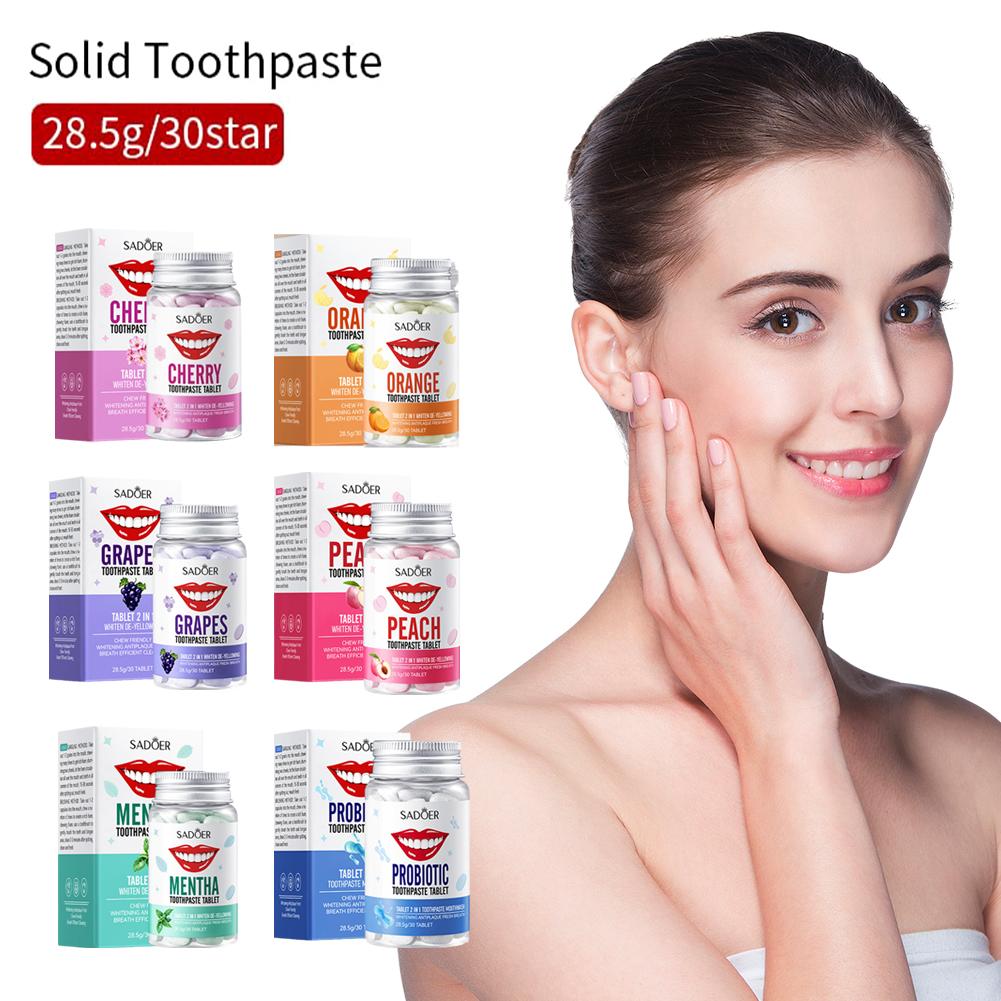 Mint Solid Toothpaste Tablets  - огляд і ціна Teeth Whitening Price